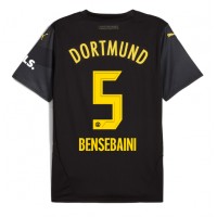 Maglia Calcio Borussia Dortmund Ramy Bensebaini #5 Seconda Divisa 2024-25 Manica Corta